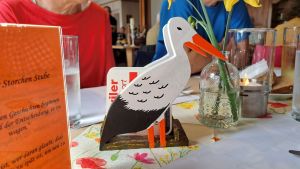Im Restaurant Storchen