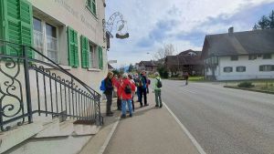 Nach dem Mittagessen geht es weiter